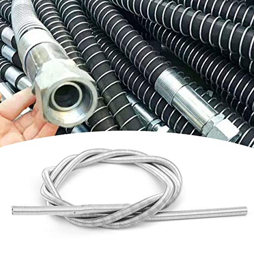Tube Spring Wrap, No. 70 Carbon Steel Wire, Herramienta anti erosión y corrosión, para limaduras de hierro a alta temperatura, Herramienta protectora para tubo (THM6) miniatura 4