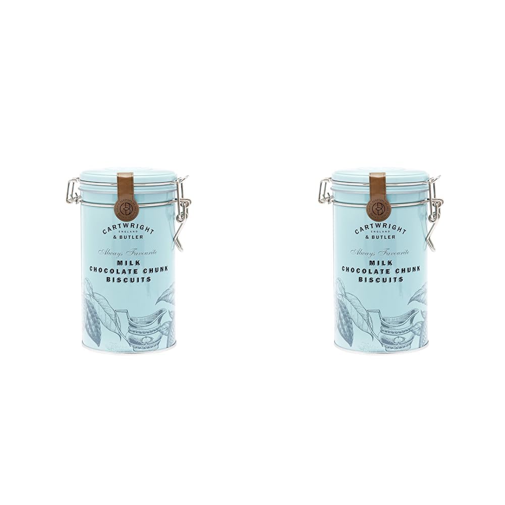 Cartwright & Butler Chocolate Chunk Biscuits, 200g (Pack of 2)