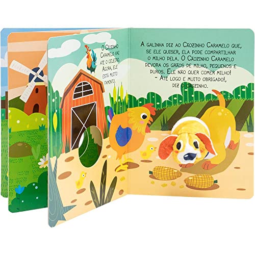 Dedinhos fantoches: Cãozinho Caramelo faz amigos, O
