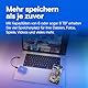 Crucial X10 8TB Externe SSD Festplatte, bis zu 2.100MB/s, USB-C 3.2 Gen2, IP65 Wasser- und Staubgeschützt, Portable SSD für Mac, PC, Smartphone und Spielkonsole, Blau matt - CT8000X10SSD9-02