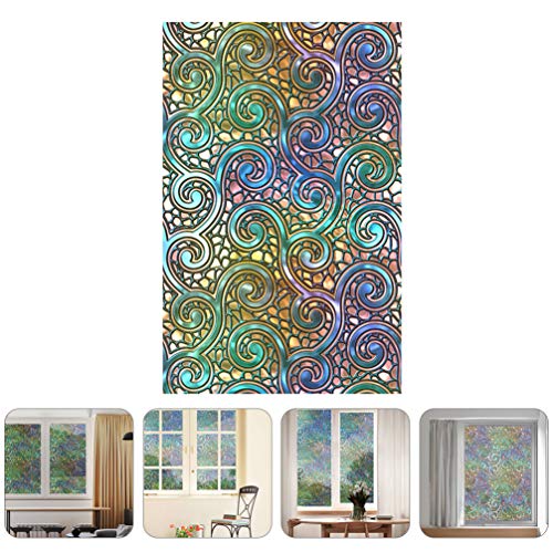 CLISPEED Película de Privacidade de Janela 35. 4 X 22. Película de Vidro para Janela 3D de 8 Polegad