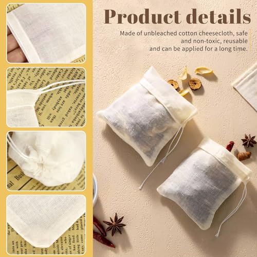 WEOXPR Reusable Tea Filter Bags