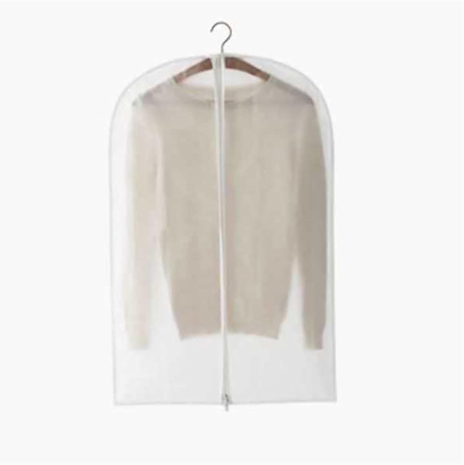 洋服カバー きれいな防虫衣服衣類バッグぶら下げ衣類収納袋コートダンス衣装ロングドレスとロングガウン(85x55cm)