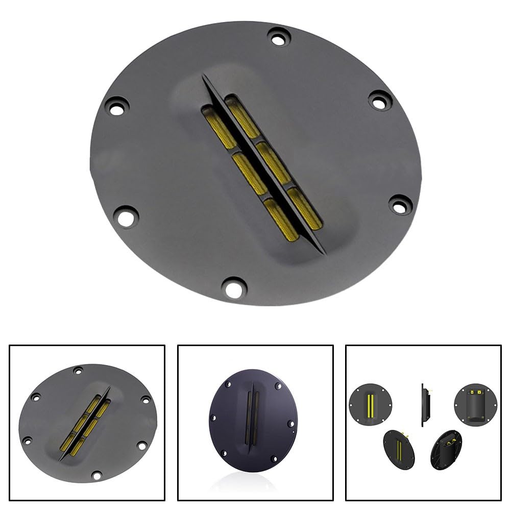 Haut-parleur tweeter ruban en aluminium 10,2 cm 8 Ohm pour home cinéma, large gamme de fréquences 1,5 K-40 K Hz, puissance maximale 30 W