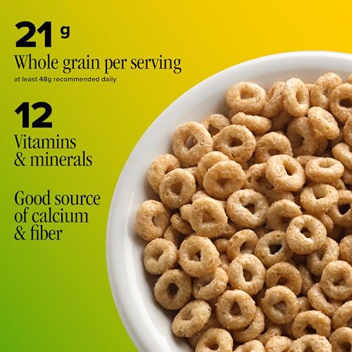 Image of Apple Cinnamon Cheerios, Heart Healthy Gluten Free Cereal, Made with Whole Grain Oats, 11 oz