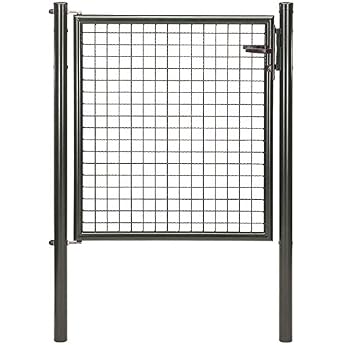 Alberts 600105 Single Wave Grid | Various Widths and Heights | Anthracite Metallic | Width 100 cm | Height 100 cm