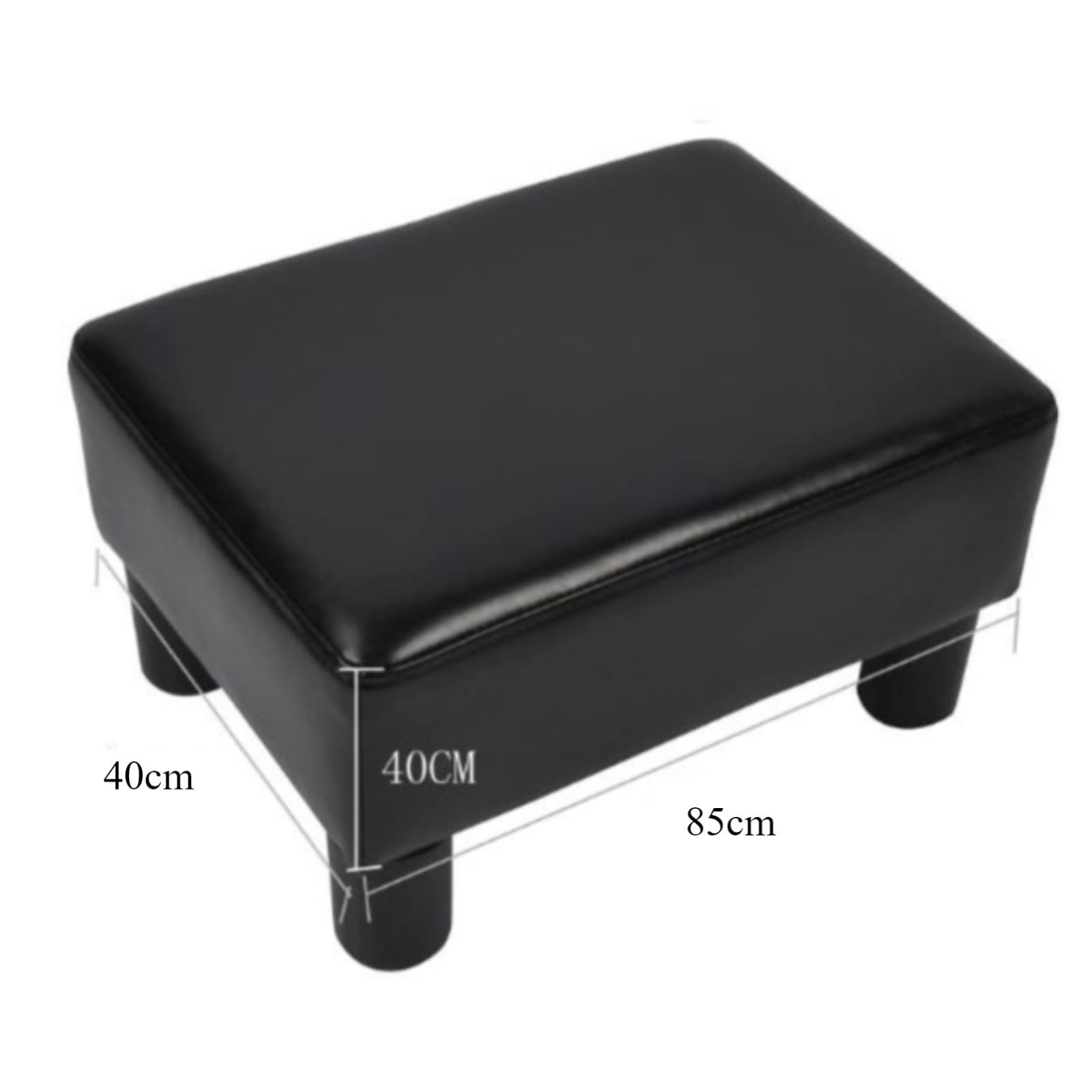Podnóżek Podnóżek Z Nogami Pod Biurkiem Do Salonu I Sypialni Salon(Black)