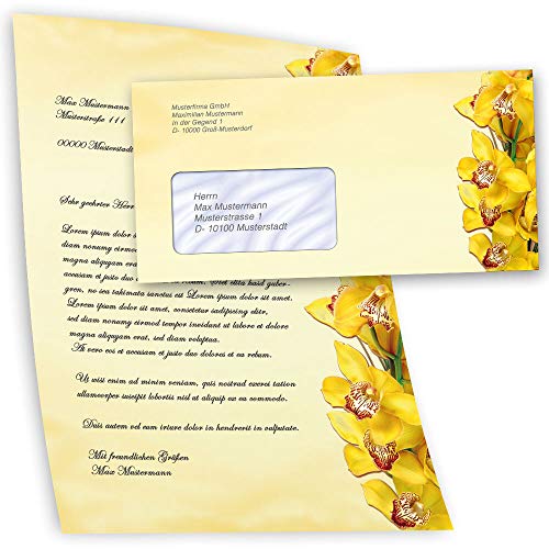 40 pezzi Set completo Fiori & Petali, ORCHIDEE