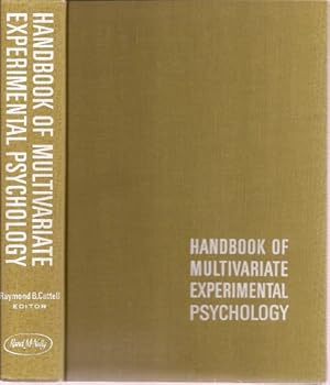 Hardcover Handbook of multivariate experimental psychology, (Rand McNally psychology series) Book