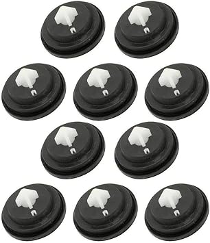 Pack of 10 Rubber Diaphragm Washers for Siamp Ballvalves Compatible with Bottom and Side Inlet Filling Valves for Siamp Cistern Valves