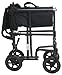 Karman Lightweight Transport Wheelchair with Removable Armrest