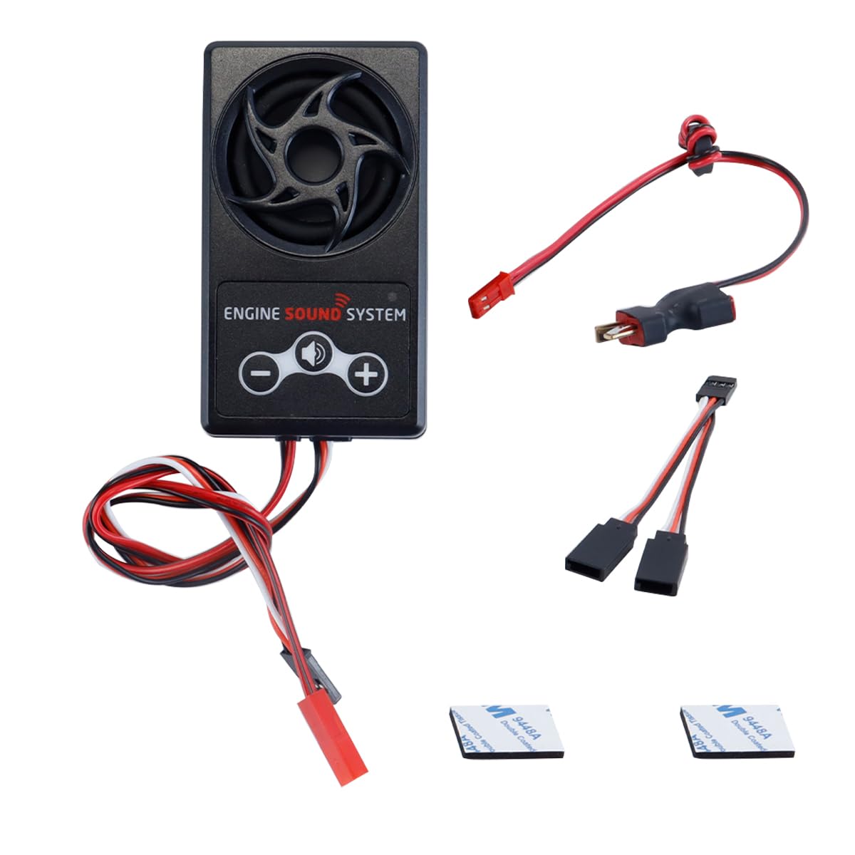 Motorsound-Simulationssystem Für RC-Autos, 58 Arten Von Sound, Alles in Einem, Passend Für 1/10 RC-Autos, Crawler, Auf Der Straße