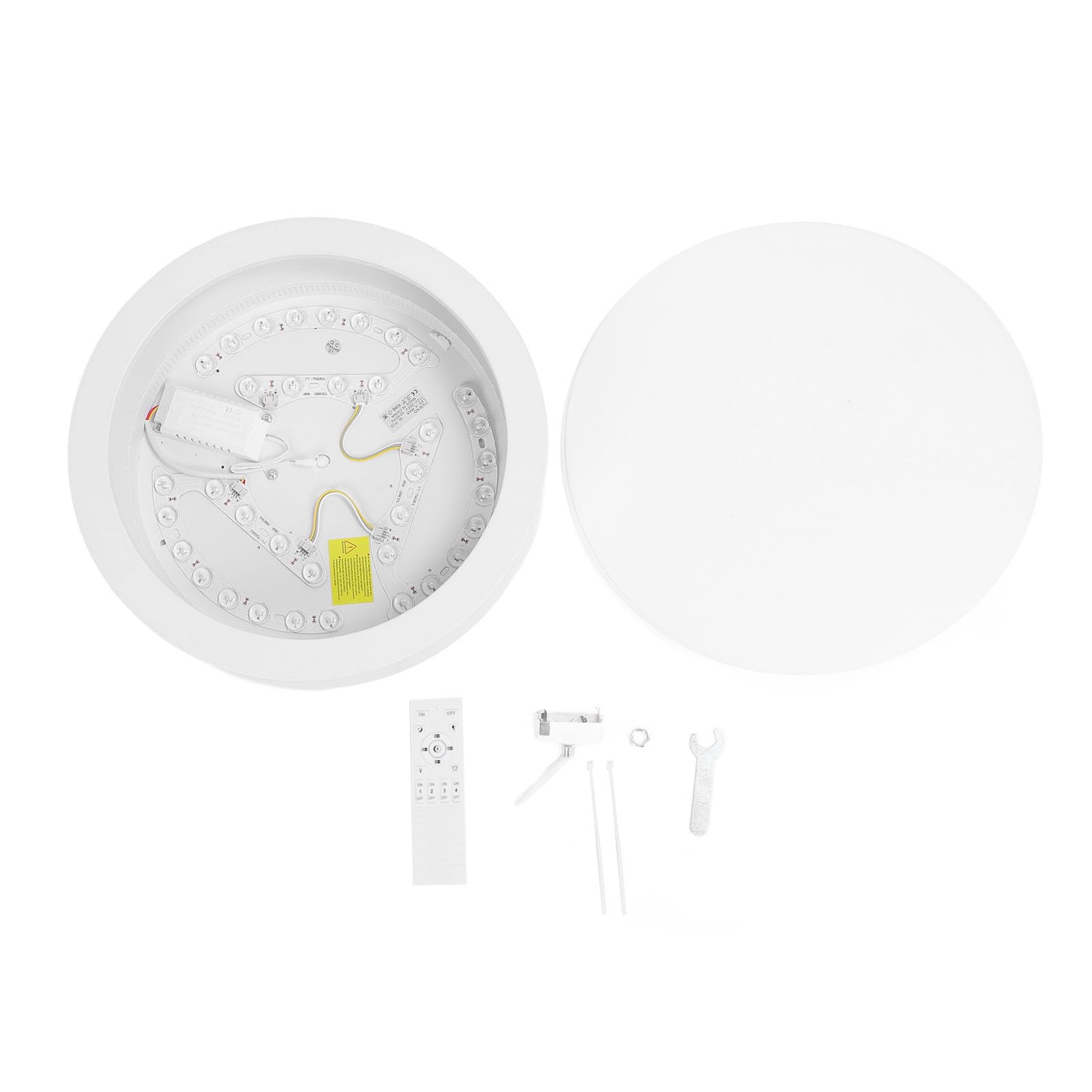 Éclairage de plafond à LED rond au design moderne épuré - 8