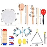 instrumentos orff lista El juego de percusión musical de 10 piezas puede satisfacer las diferentes necesidades de juego de sus hijos y brindarles más diversión.