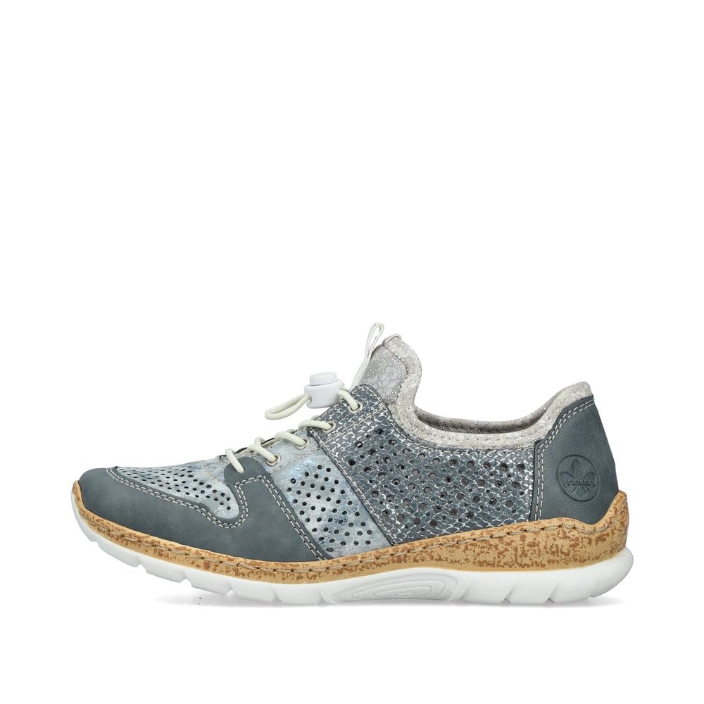 Rieker Donna Sneaker N4255, Signora Sneaker Basse