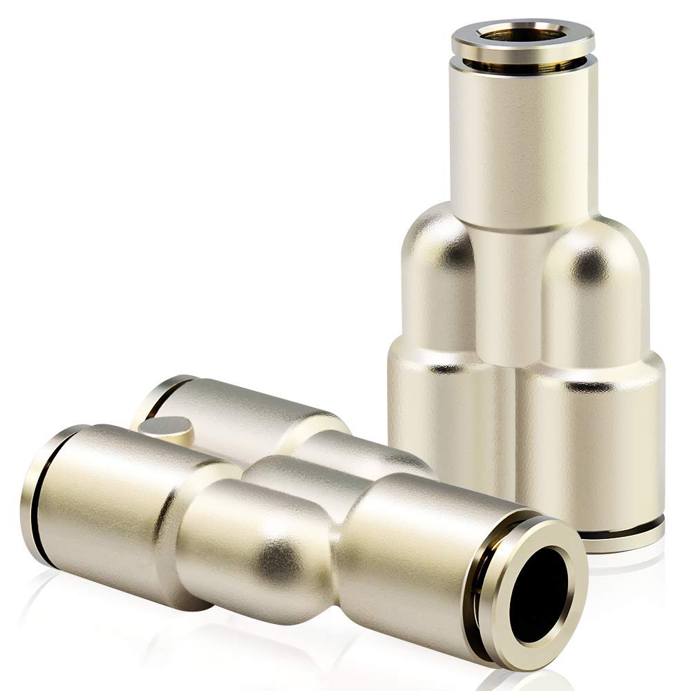 Accesorios de aire 3/8 pulgadas OD Tailonz unión recta y T PY-3/8