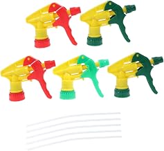 6pcs Garden Nozzle Spray for Irrigation Compatible Soda Bottles Easy to Use for Plant Watering Indoor and Outdoor Use Adjustable Misting Random Color