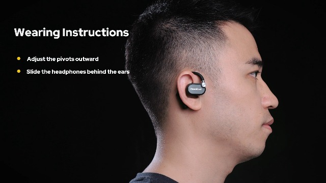 OpenRock X ゴールドホワイト OPENROCK X Open-Ear Sport Earbuds Bluetooth 5.3 Air