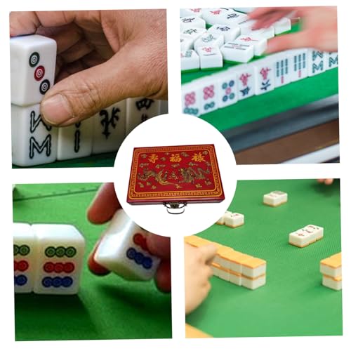 Mini mahjong set complet avec etui de transport pour ne plus abimer vos jeux