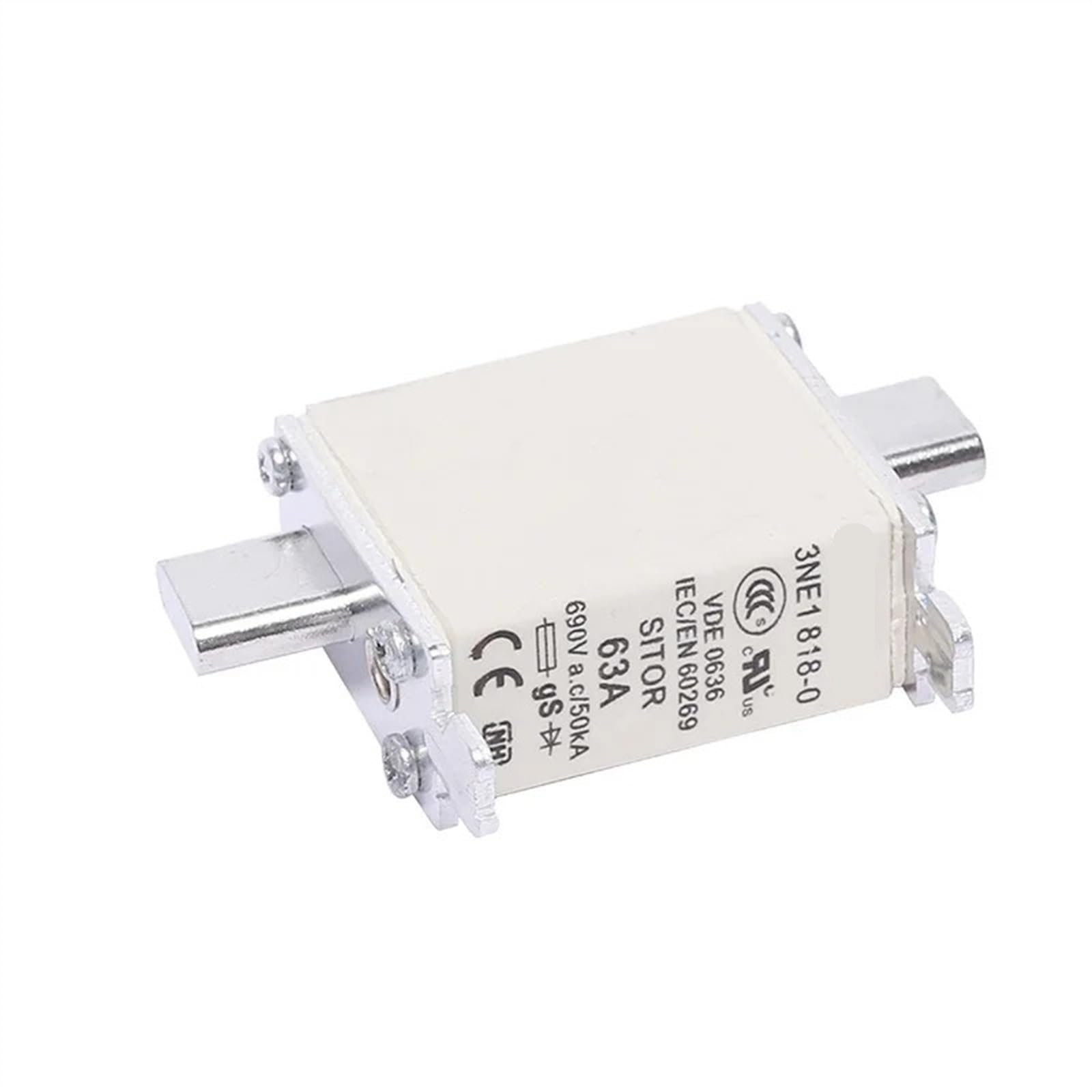 Fusible rapide 3NA6824-6 contre les courts circuits et surcharges de courant