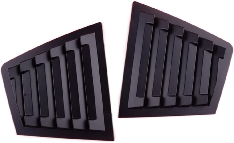 Car Spoiler Wing For Chevrolet for Cruze 2009 2010 2011 2012 2013-2015 2pcs Rear Side Window Blinds Trim Cover Louver Stickers
