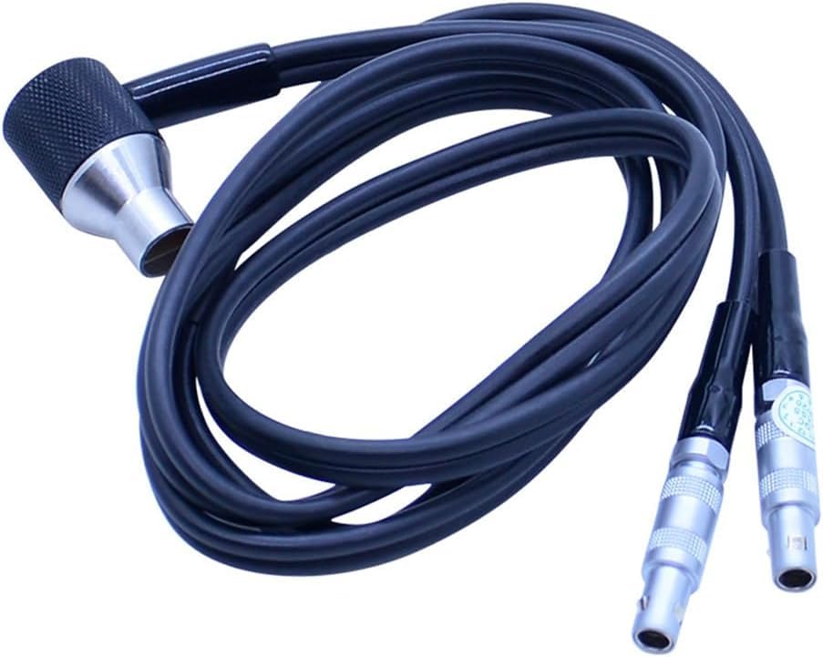 Sonda per misuratore di Spessore ad ultrasuoni, trasduttore per Cavo, Diametro 10 mm/5 MHz, Installazione Facile, 6 mm/5 MHz