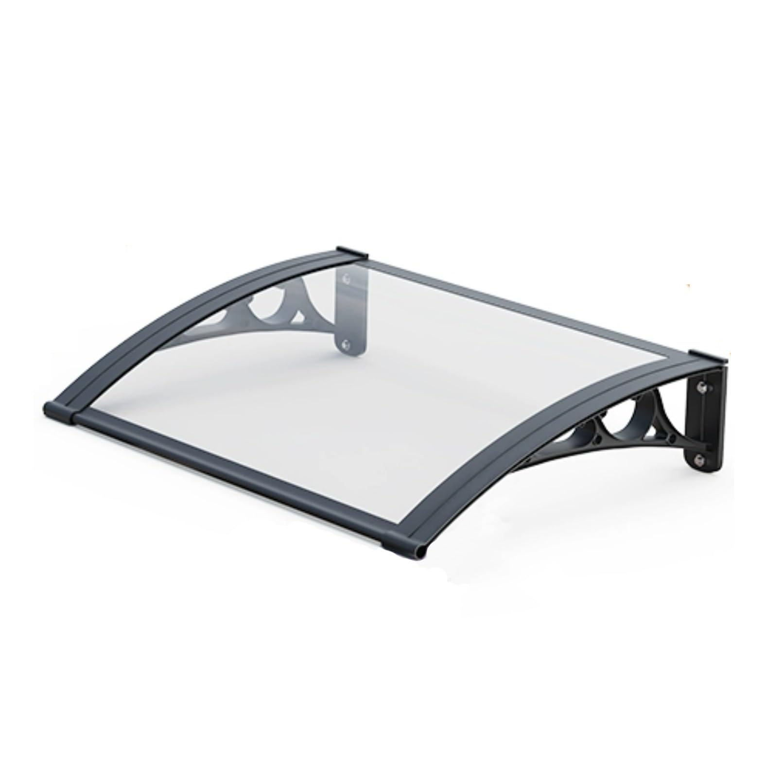 Auvent en aluminium haut de gamme avec couverture en polycarbonate durable