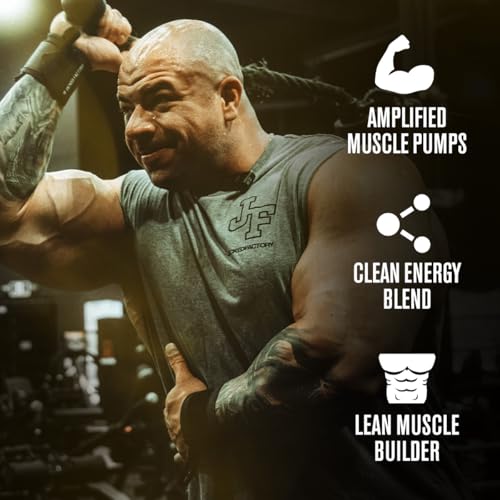 Jacked Factory Nitrosurge Build Pre Workout with Creatine for Muscle Building - Con Cret Creatine Powder & elevATP for Intense Energy, Powerful Pumps, & Endless Endurance - 30 Servings, Arctic White - Thumbnail 2