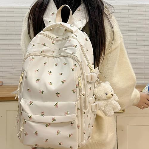 Mochila escolar estética y funcional de gran capacidad para estudiantes juveniles 3