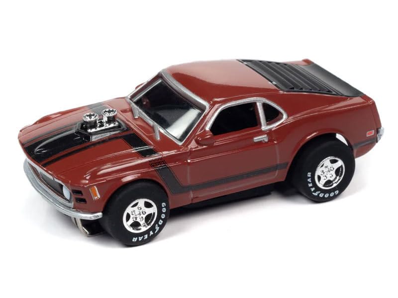 Amazon.co.jp: AUTO WORLD SUPER Ⅲ 1970 Mustang Boss 302 Red AFX