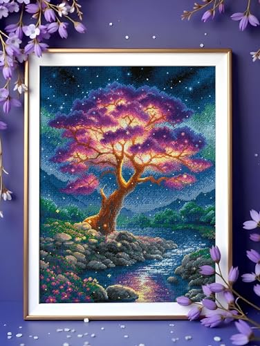 Image of RIOLIS - Mysterious Universe 2240, Cross Stitch Kits 11 inch x 15 inch, Cross Stitch Kits for Beginners & Advanced, Crossstitching Kits Adult, Counted Stitching Kits, Embroidery Kit