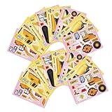 Autocollants de camion de dessin animé : vous pouvez utiliser ces autocollants de camion pour créer de nombreux décors d'autocollants amusants, pour créer des décors pour une fête à thème, des autocollants de voiture