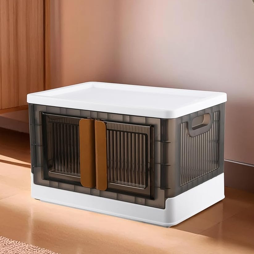 Oblivion Wardrobe for Bedroom 1 Pc – Plastic Folding Wardrobe Storage Organizer (1 Layer), Space-Saver Foldable Clothes Storage Shelf for Cupboard, Bedroom & Closet, Durable Lightweight Home Organizer