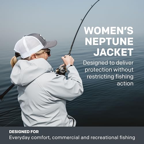 Grundéns Women’s Neptune Commercial Fishing Jacket | Waterproof, Adjustable2