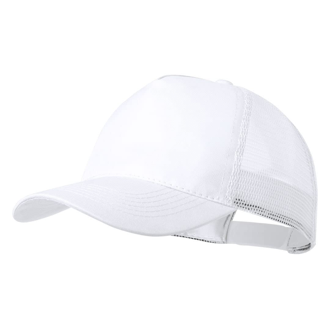 BLUECHOLON Gorra Trucker, Casual Cap, Gorra de Béisbol 5 Paneles con Malla en la Parte Trasera, Ajustable con Cierre de Plástico. Gorra Hombre Mujer Verano.