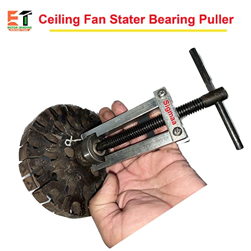 Bearing Puller 2 Jaw (Fan Bearing Puller), Metallic 5 inch, 2 Leg