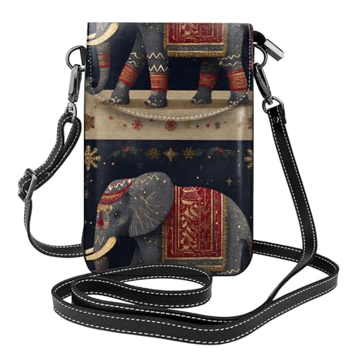 Petit sac bandoulière cuir femme étanche, idéal pour vos sorties et marchés de Noël