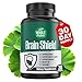 Whole Nature Nootropics Brain Supplement: Brain Shield Nootropic Supplements with Ginkgo Biloba, Alpha GPC and Bacopa Monnieri for Anxiety and Stress Relief - Boost Focus, Energy, Memory - 30 Pills
