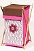 Bacati - Damask Pink/Chocolate Hamper