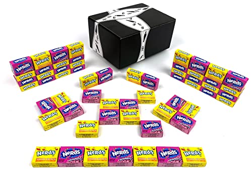 Fun Size Nerd 2-Flavor Variety: One 2 lb Bag of Assorted Lemonade Wild Cherry & Seriously Strawberry Gift Pack