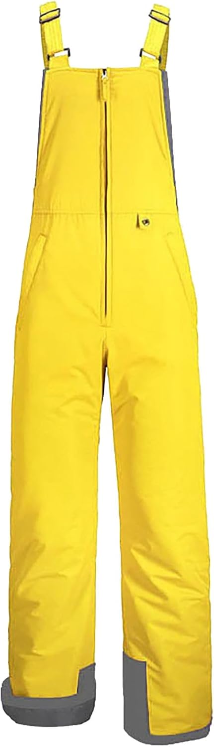 Kids Girls Snow Overalls Winter Windproof Puffer Insulated Ski Pants Teens Cold Weather Waterproof Bibs Pants