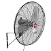 OEM Tools 24" Outdoor Oscillating Wall Mount Fan Black