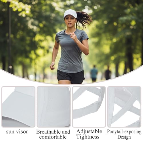 3 Pack Gorras de Béisbol Ajustables para Mujer miniatura 4