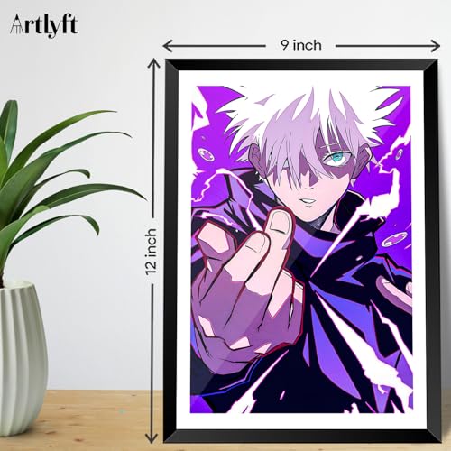 Image of Itachi Uchiha Anime Wall Frame | Naruto Inspired Motivational Poster | Anime Character Wall Art | Premium Wooden Framed Artwork | Ready To Hang