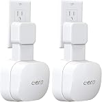 Outlet Wall Mount for eero 6 & 6+ Mesh Wi-Fi System - No Messy Wires, Space Saving Holder for eero Extender (1 Pack)