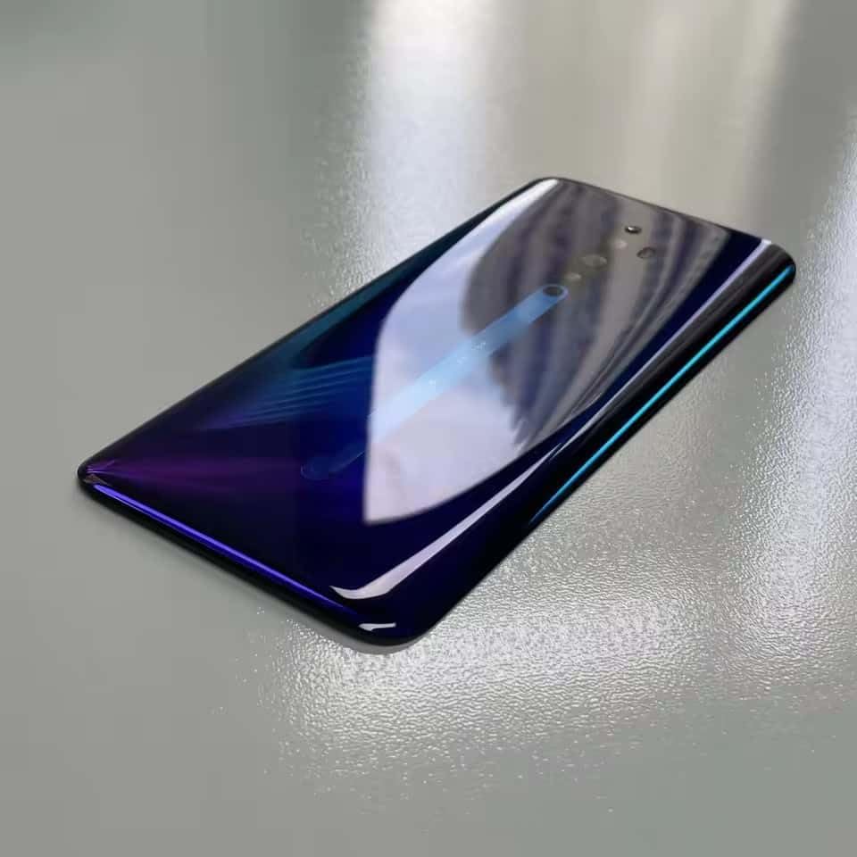 YOOOKOOO Compatible Rear Back Cover for Oppo Reno 2z – Battery Door Housing Replacement Part (2Z Black)