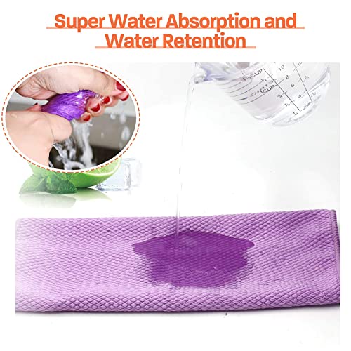 Shiny Wipes - Shiny Wipes Cleaning Cloths, Reusable Microfiber Lint Free Fish Scale Cleaning Cloth, Highly Absorbent Nanoscale Glass Cleaning Cloth (10 Pcs) #TOP3