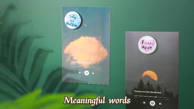 Imanes decorativos redondos motivacionales set 35 pzas miniatura 7