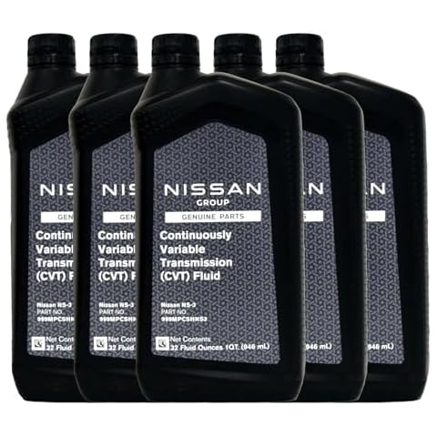 Nissan Genuine OEM CVT-3 Transmission Fluid 999MP-NS300P (5 Quarts) Cover