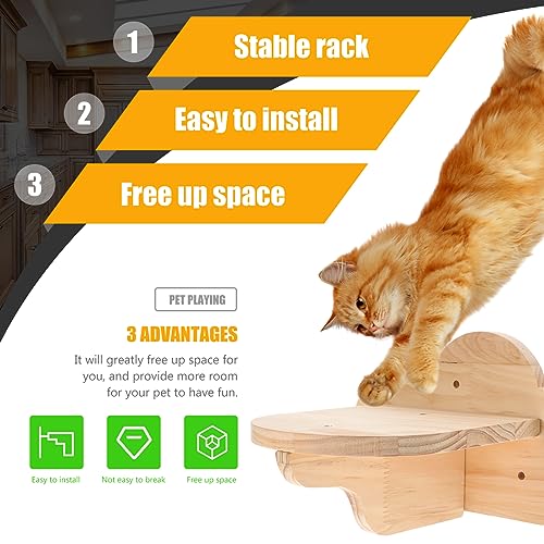 Étagère pour chats bois : solution contre l'ennui intérieur